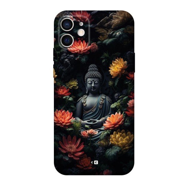 Buddha With Flower Back Case for iPhone 12 Pro